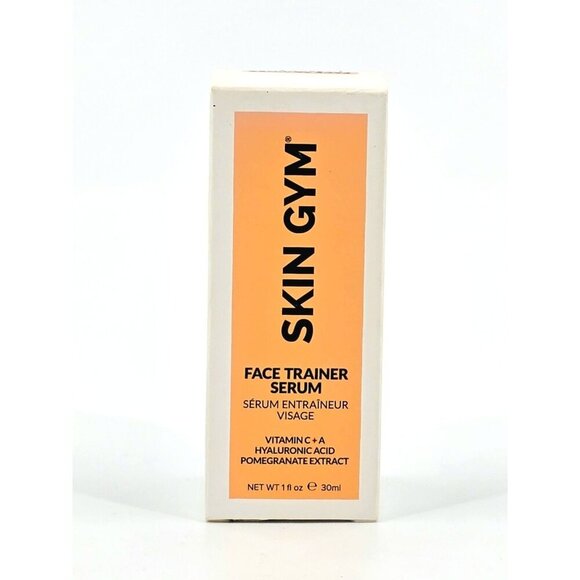 NEW Skin Gym Face Trainer Serum with Vitamin C Hyaluronic Acid New - Picture 1 of 10